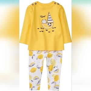 Gymboree Baby Girl Long Sleeve Set